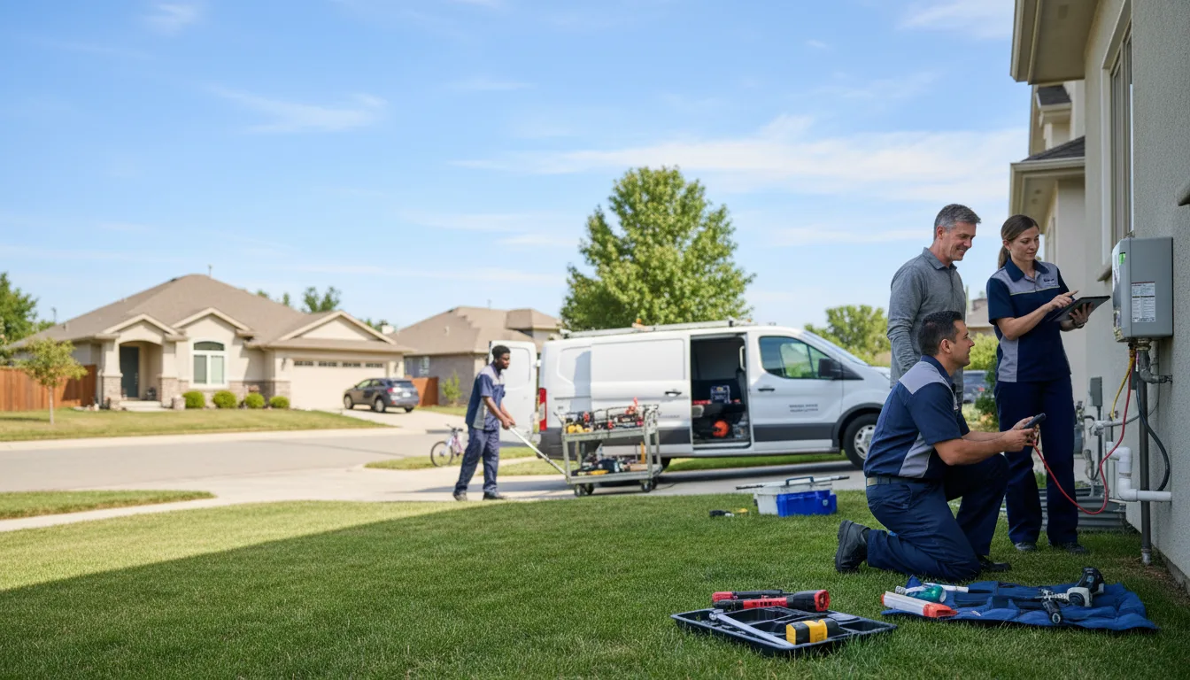 Tankless water heater service in Paradise, UT